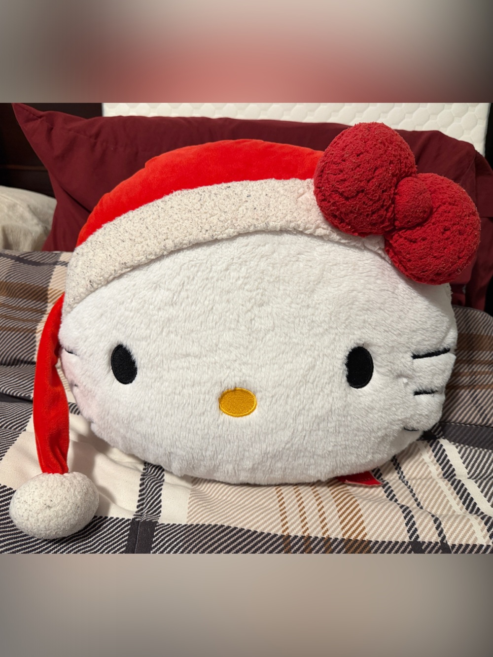 Sanrio Hello Kitty Holiday Plush Pillow